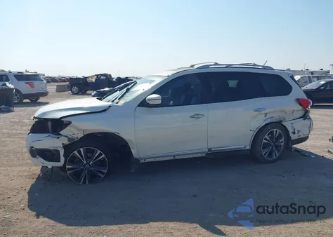 2017 Nissan Pathfinder Platinum from USA, damaged, VIN 5N1DR2MMXHC641047